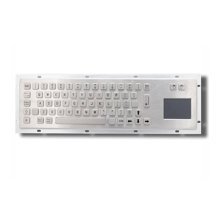 IP65 防塵 ステンレス スチール 工業用 金属 キーボード 触覚パッド セルフ サービス キオスク 機械